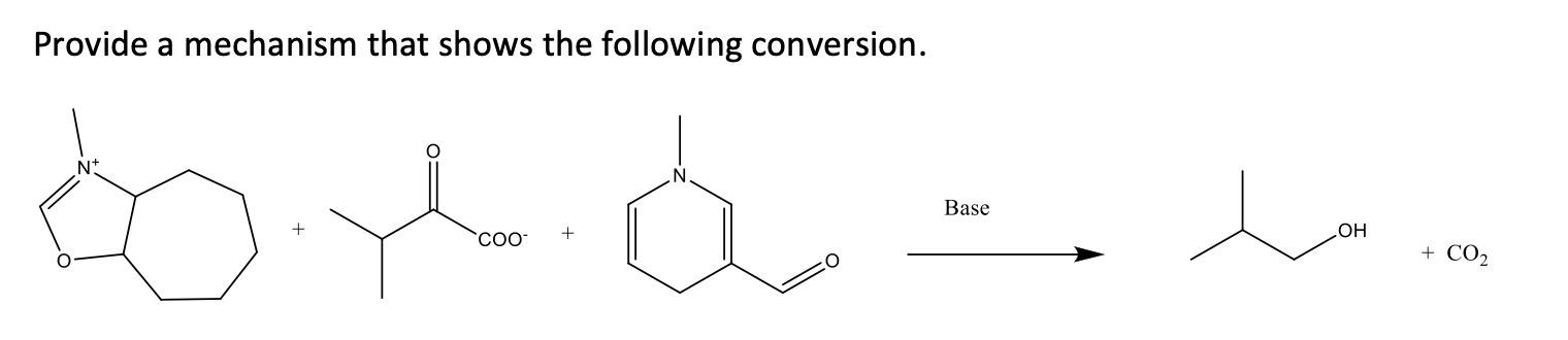 Solved Provide a mechanism that shows the following | Chegg.com