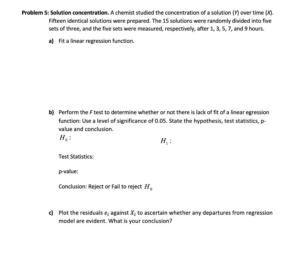 Solved Problem 5 Solution Concentration A Chemist Studied Chegg Solved Problem 5 Solution Concentration A Chemist Studied Chegg