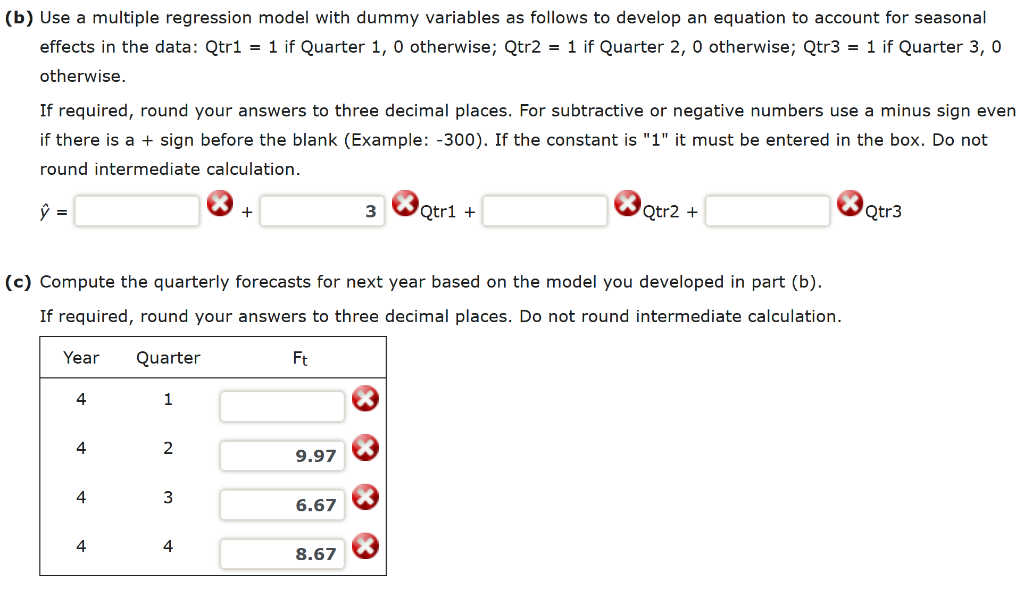 Solved Consider The Following Time Series Data.b) Use A | Chegg.com