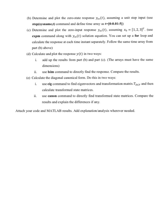 Solved ELE480/580: Control Systems II Homework #1 Due: | Chegg.com