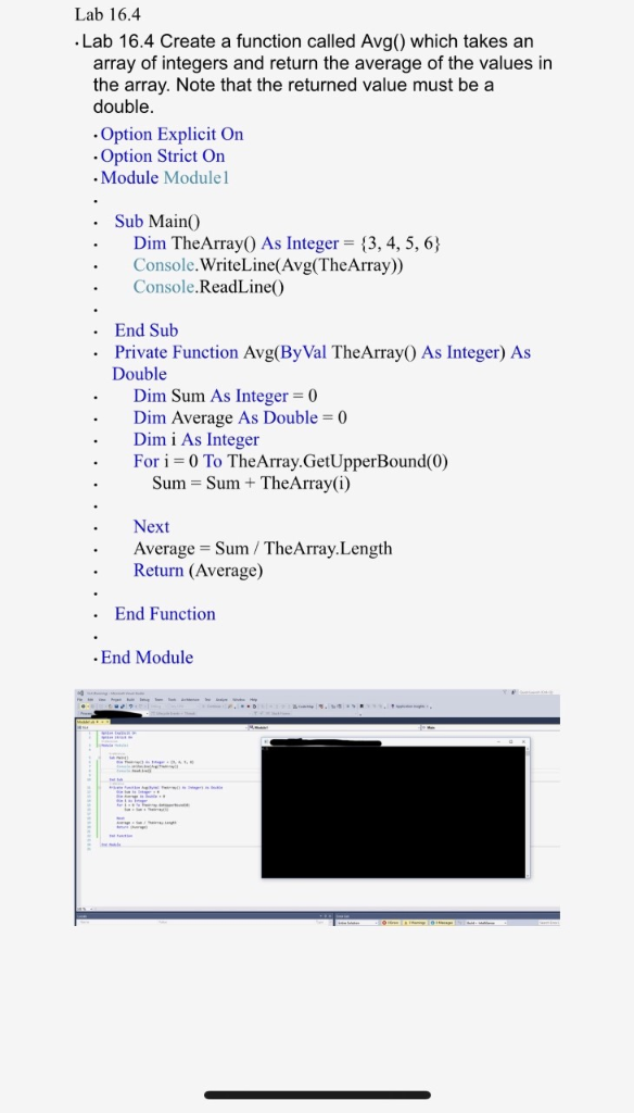 could you please help me with Visual Basic program? I | Chegg.com
