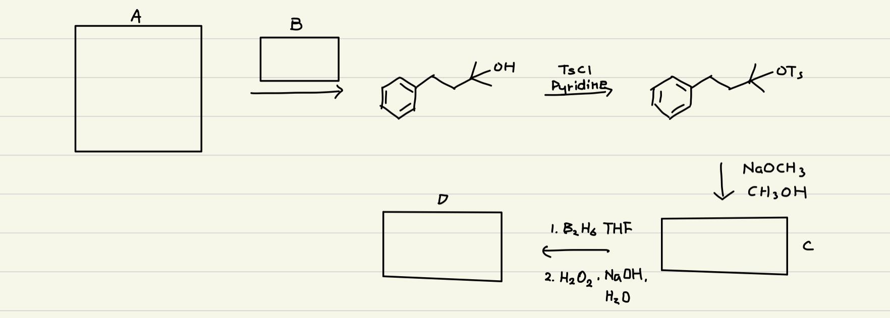 Solved fill in the necessary reagents for the rxn to occur | Chegg.com