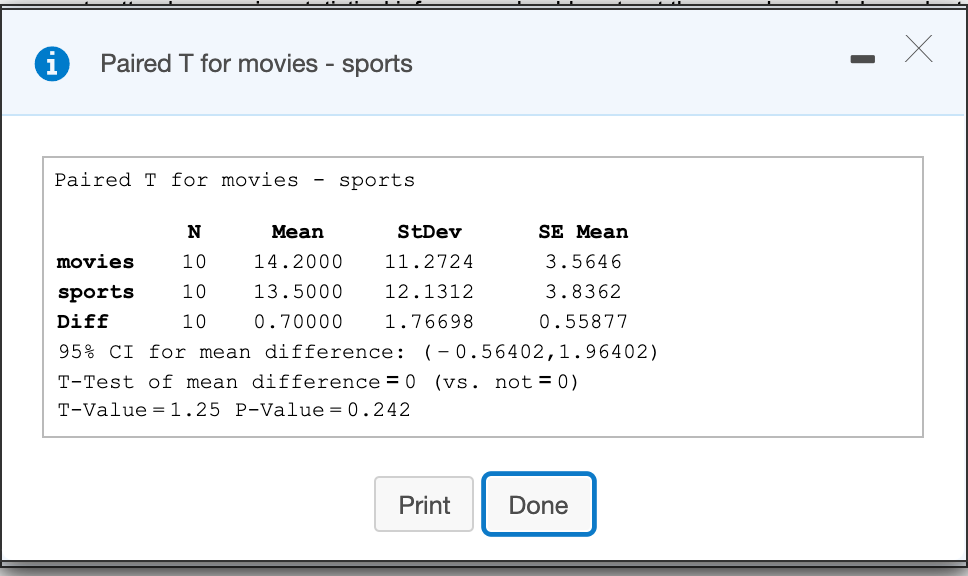 Solved A random sample of 10 students were surveyed on their | Chegg.com