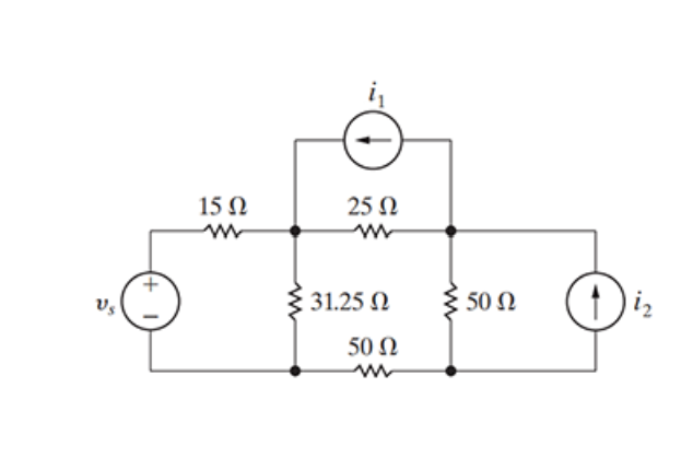 Solved Use the node-voltage method to find the total power | Chegg.com