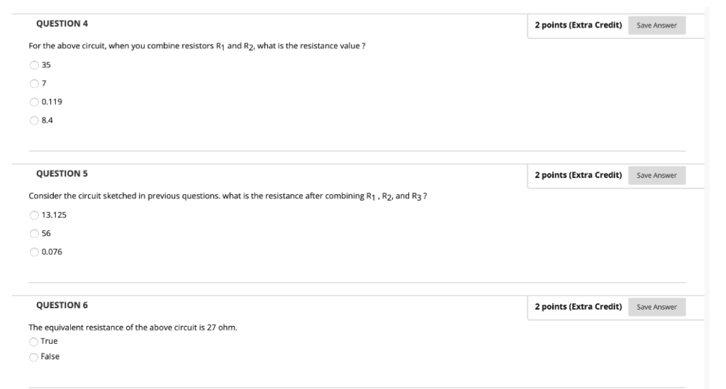 Solved QUESTION 3 2 points (Extra Credit) Save Answer | Chegg.com