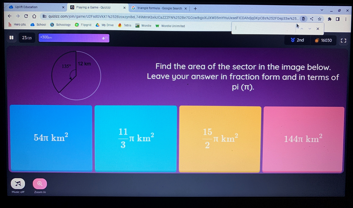 Solved Uplift Education Х O Playing a Game - Quizizz G