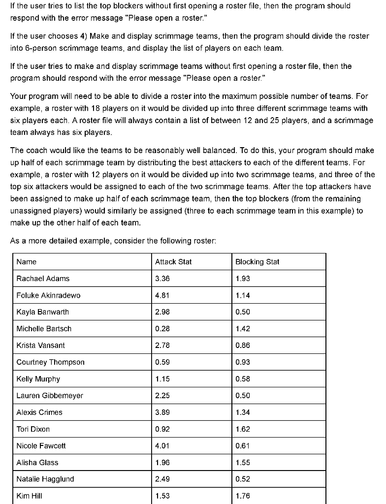 Volleyball questions for high school picture