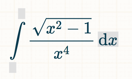 Solved I am stuck on this integral So far I have used | Chegg.com