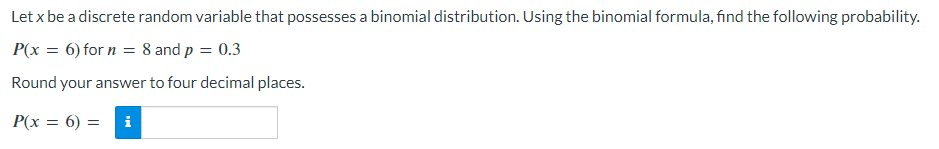 Solved Let x be a discrete random variable that possesses a | Chegg.com