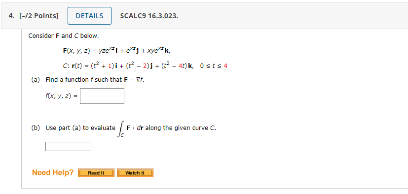 Solved Consider F and C below. | Chegg.com