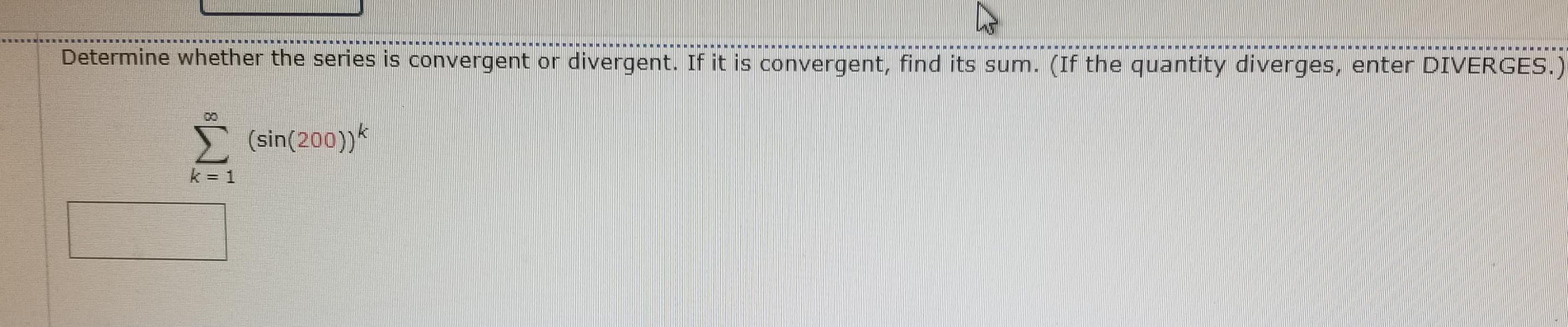 Solved Determine whether the series is convergent or | Chegg.com
