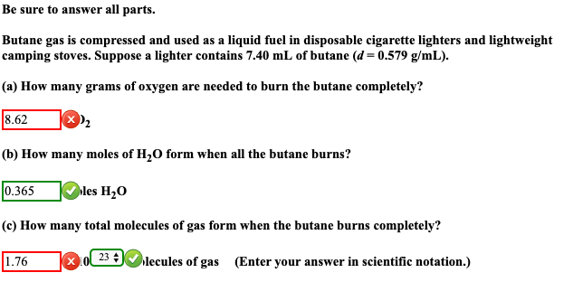 butane lighter parts