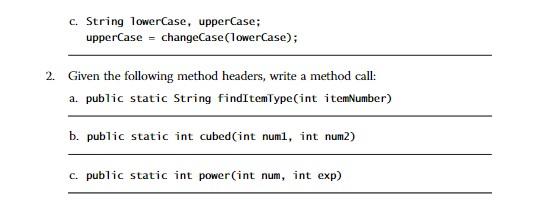 Solved Exercise 9-4: Writing Methods that Return a Value In | Chegg.com