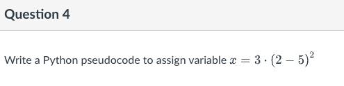 Solved Question 1 What are the options for setting up Python | Chegg.com