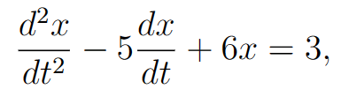 Solved Using the Laplace transform method, solve for t ≥ 0 | Chegg.com