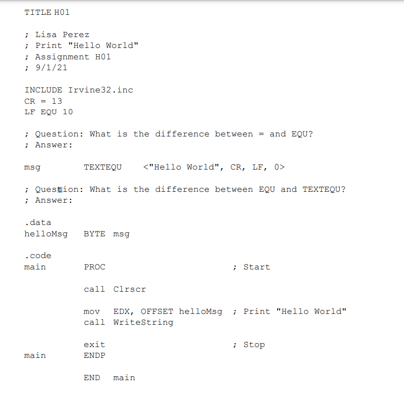 Solved Write a program to print 