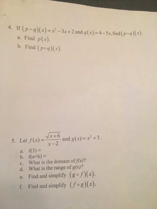 solved-4-if-p-x-2-and-q-x-4-5x-find-po-a-find-p-x-chegg