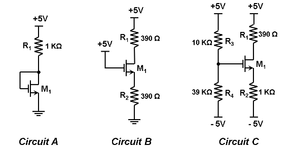 Solved +5V +5V +5V J +5V J R1 1 ΚΩ J R 3902 R, 3390 +5V 10 | Chegg.com