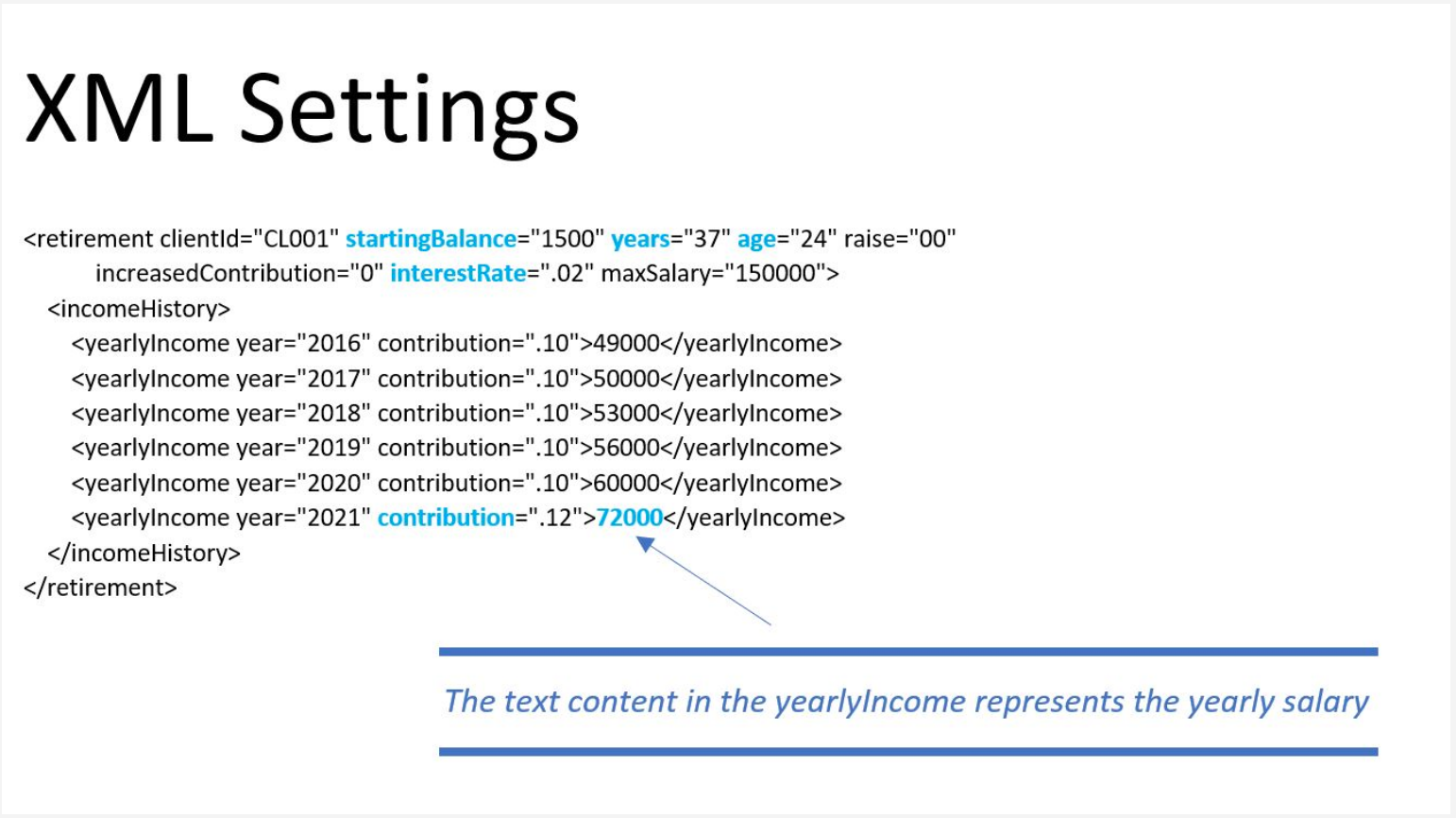 Solved Print out the xml setting data in the calculated.py, | Chegg.com