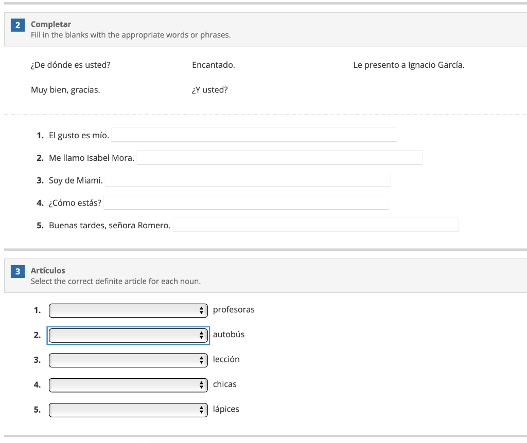 2-completar-fill-in-the-blanks-with-the-appropriate-chegg