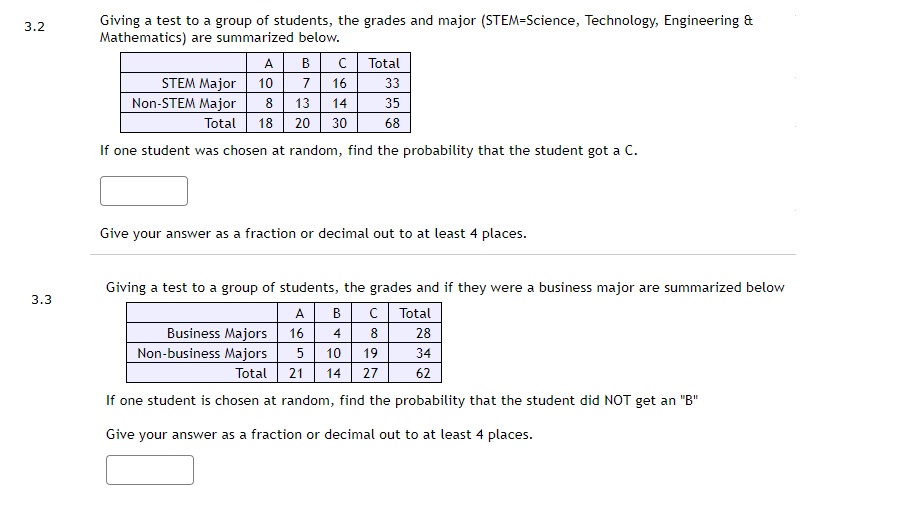 Solved Giving a test to a group of students, the grades and | Chegg.com