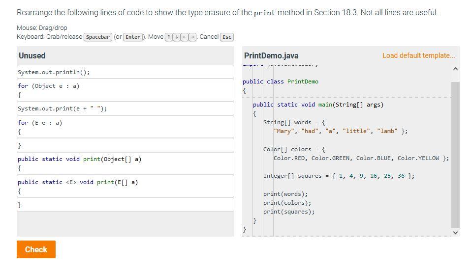 solved-rearrange-the-following-lines-of-code-to-show-the-chegg