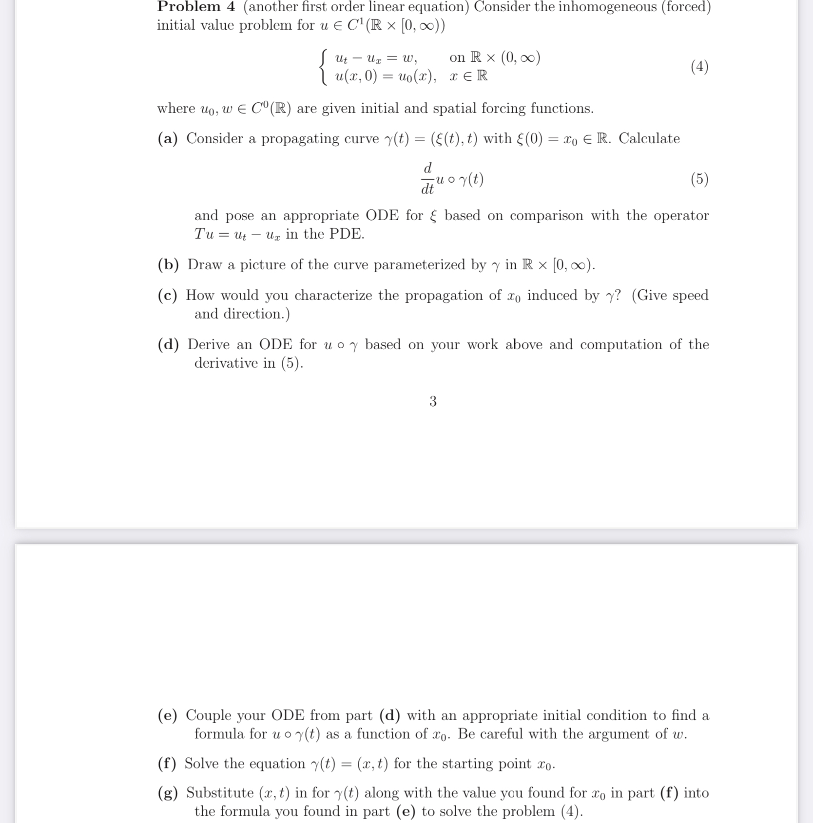 Solved Please Answer Problem 4 (a) ~ (g) and Problem 5 (a) ~ | Chegg.com