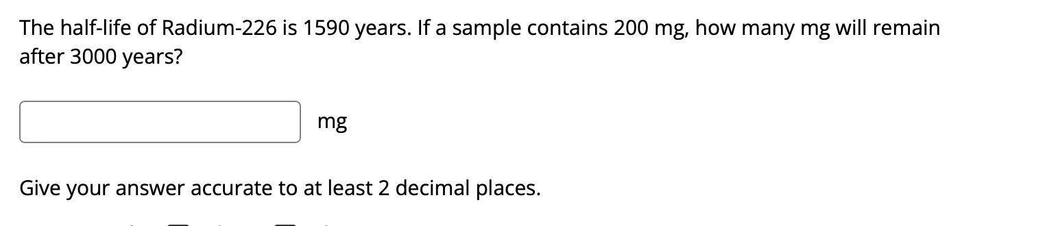 solved-the-half-life-of-radium-226-is-1-590-years-a-a-chegg