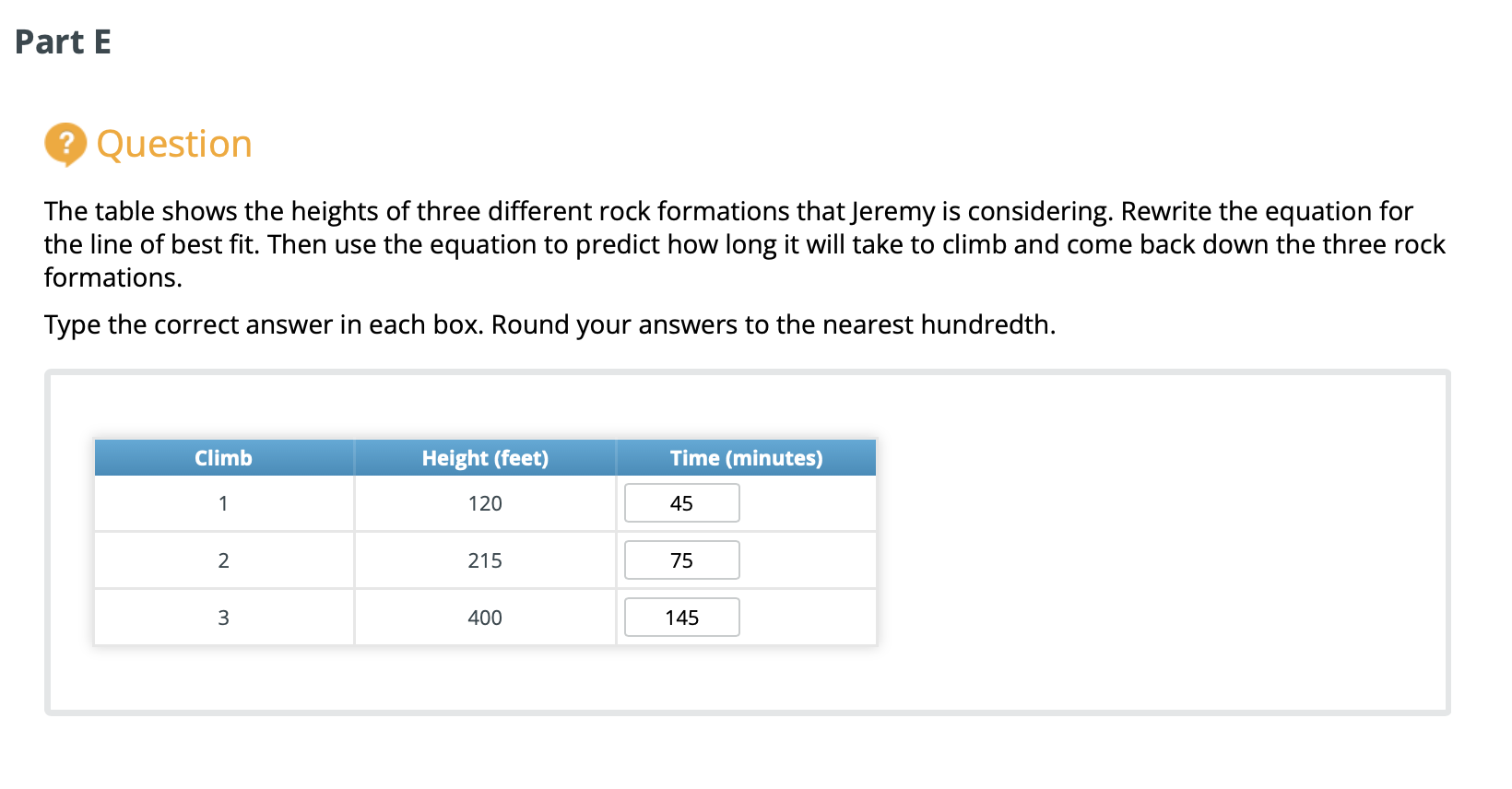 Solved Analyzing Bivariate Data In this activity, you will