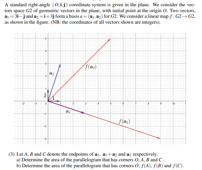 Solved A standard right-angle (0,1,j) coordinate system is | Chegg.com