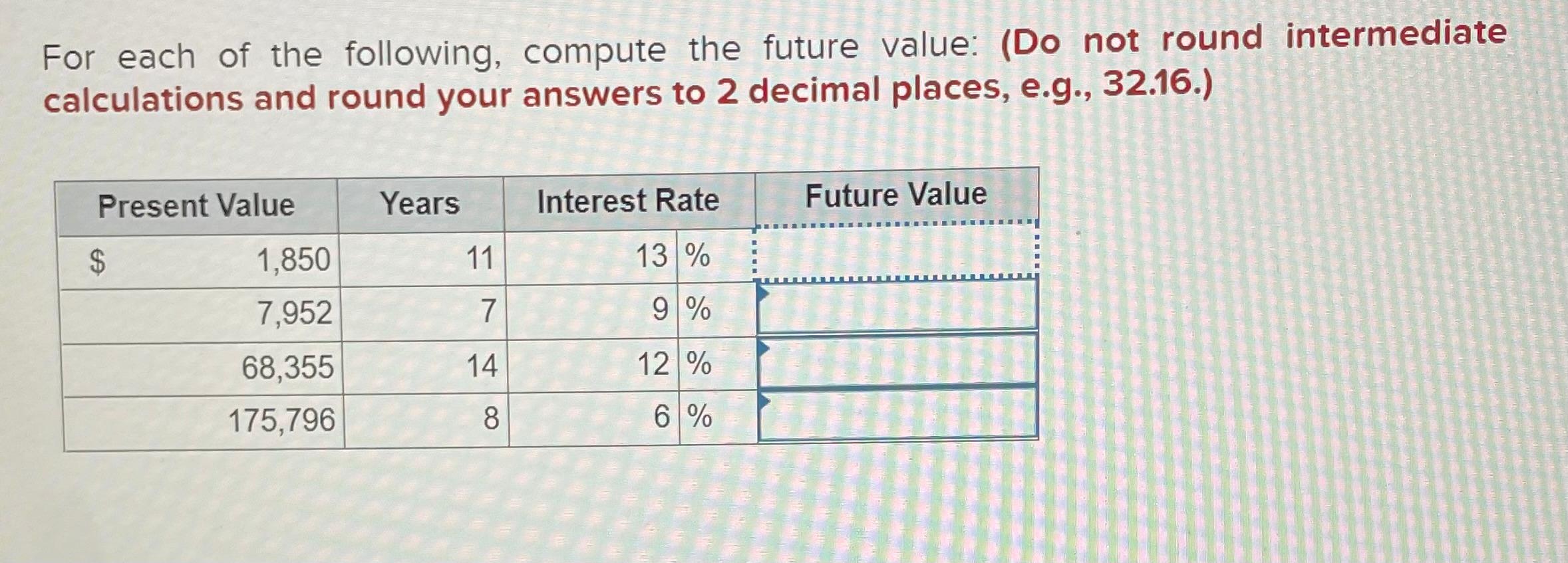 solved-for-each-of-the-following-compute-the-future-value-chegg