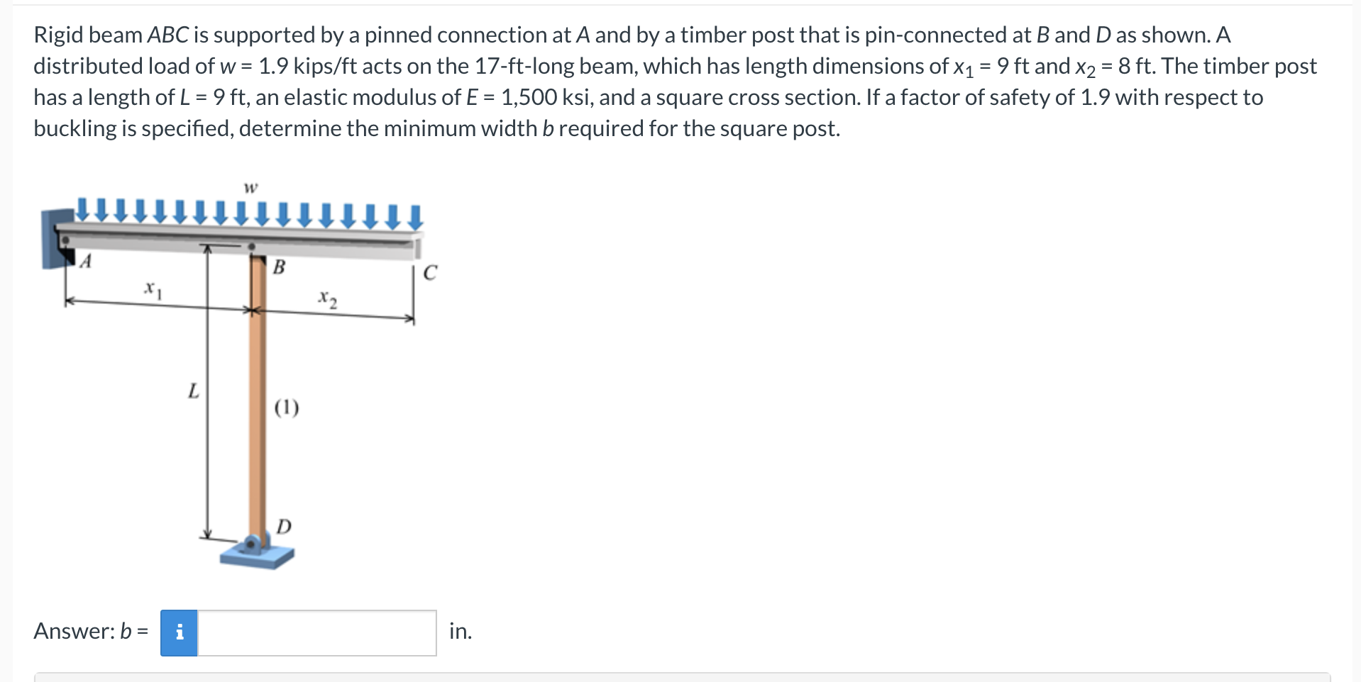 Solved Rigid Beam ABC Is Supported By A Pinned Connection At | Chegg.com