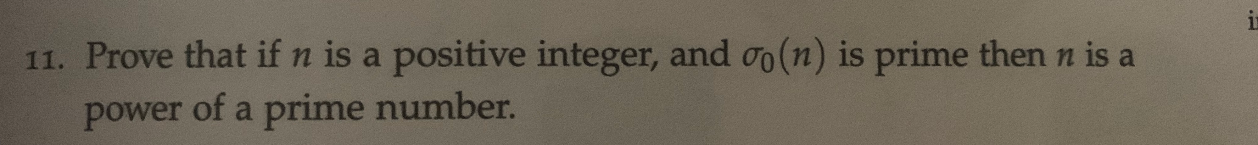 Solved Prove that if n is a positive integer and sigma sub0 | Chegg.com