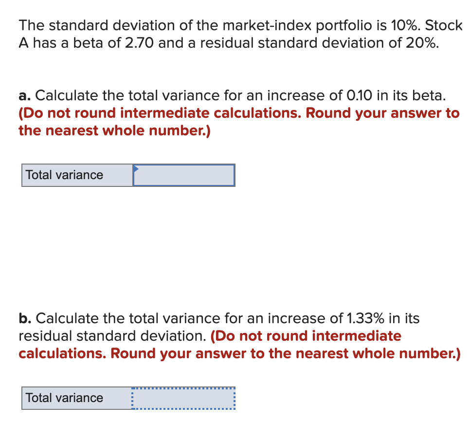 How To Calculate Beta Given Standard Deviation Haiper