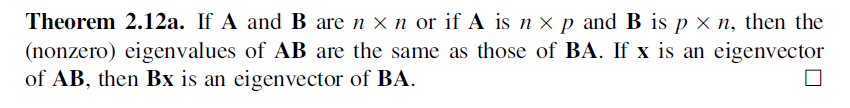 Solved Theorem 2 12a If A And B Are N×n Or If A Is N×p And