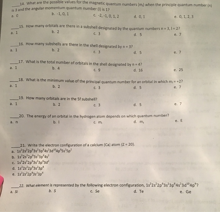 solved-what-are-the-possible-values-for-the-magnetic-quantum-chegg