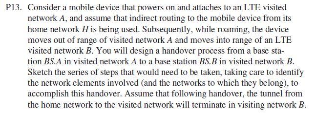 Solved P13. Consider A Mobile Device That Powers On And | Chegg.com