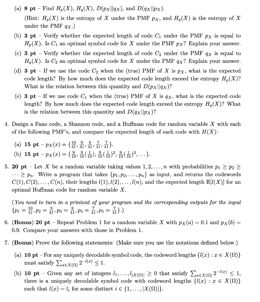 1 Let X1 Be N Independently And Identical Chegg Com