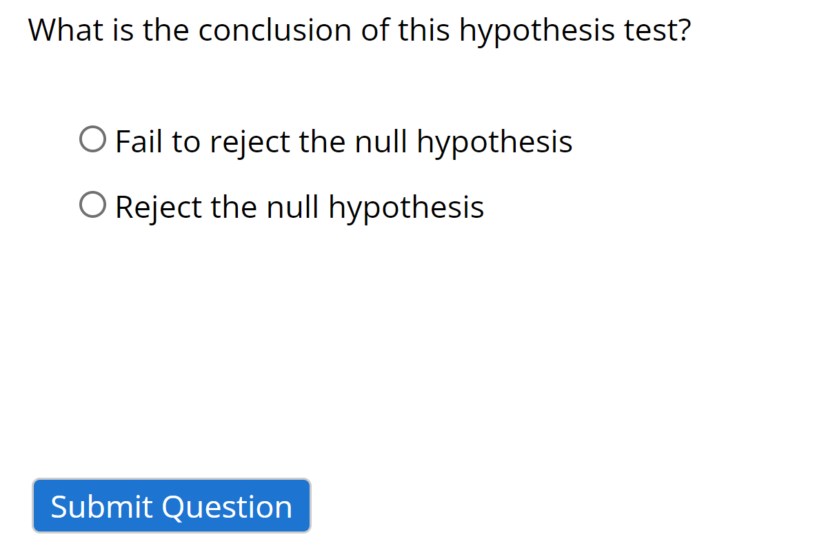 Solved Suppose you are conducting the following hypothesis | Chegg.com