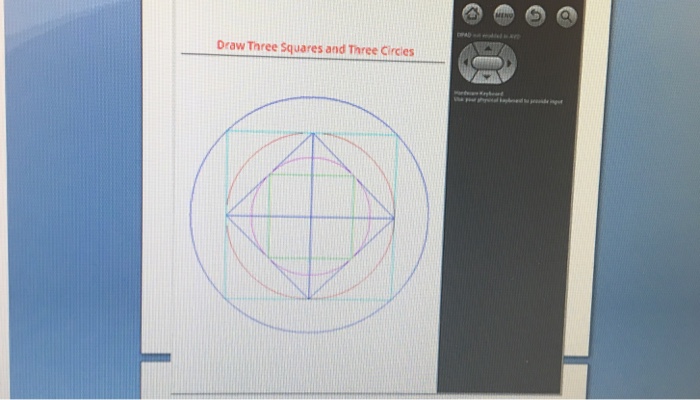 Solved Write an Android phone programthat draws the | Chegg.com