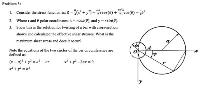 Solved 1. Consider the stress function as: | Chegg.com