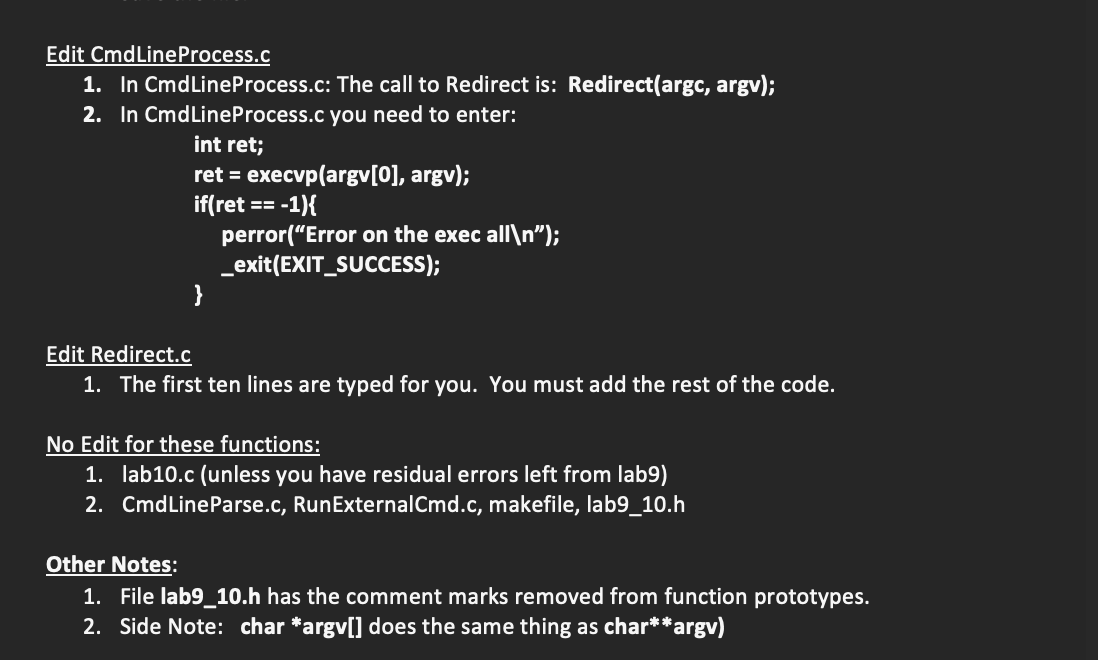 Solved Code in C pleas; please follow instructions | Chegg.com