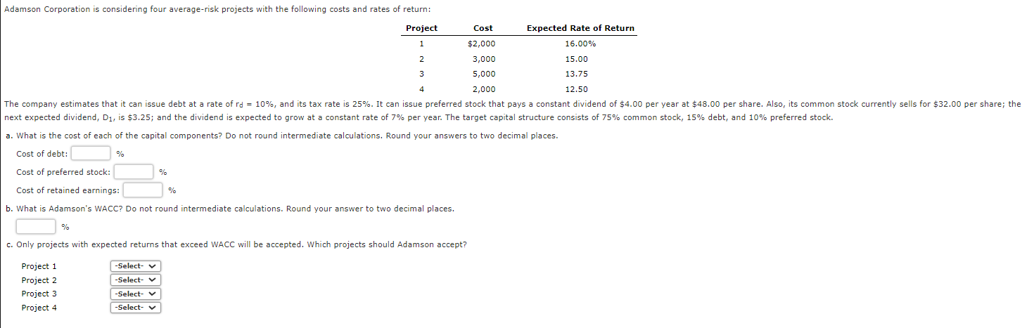 Solved Please answer all parts of the question! Thank you! | Chegg.com