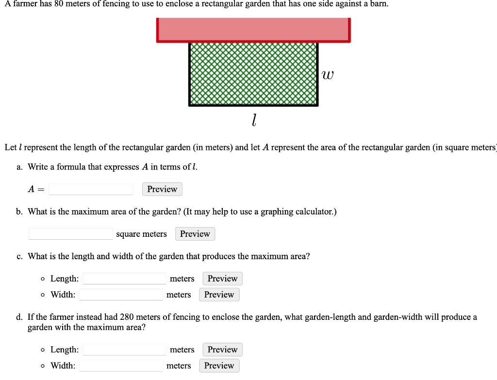 solved-a-farmer-has-80-meters-of-fencing-to-enclose-a-chegg