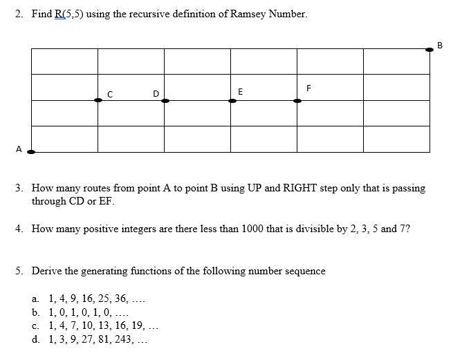 Solved 2. Find R(5.5) using the recursive definition of | Chegg.com