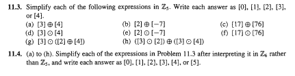 Solved 11.3. Simplify Each Of The Following Expressions In | Chegg.com