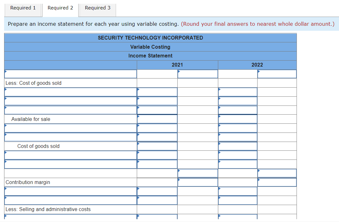 Solved Security Technology Incorporated (STI) is a | Chegg.com