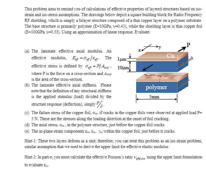 This problem aims to remind you of calculations of | Chegg.com