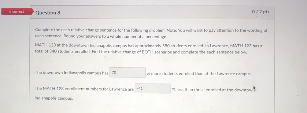 Solved Partial Question 7 1.7572 pts Fill out the chart | Chegg.com