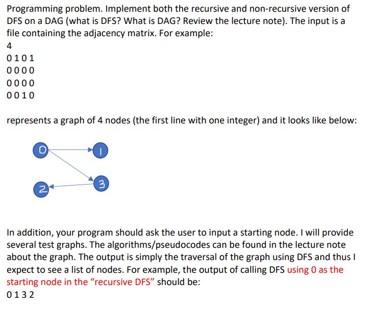 Solved Programming problem. Implement both the recursive and | Chegg.com